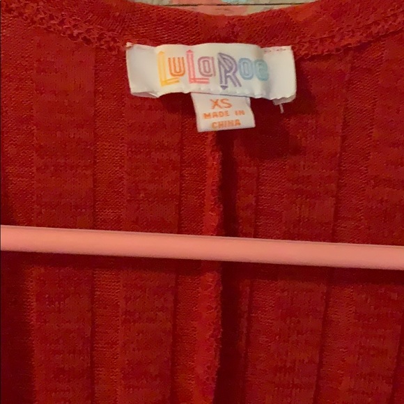 Bright Red LuLaRoe Sarah - Picture 3 of 3